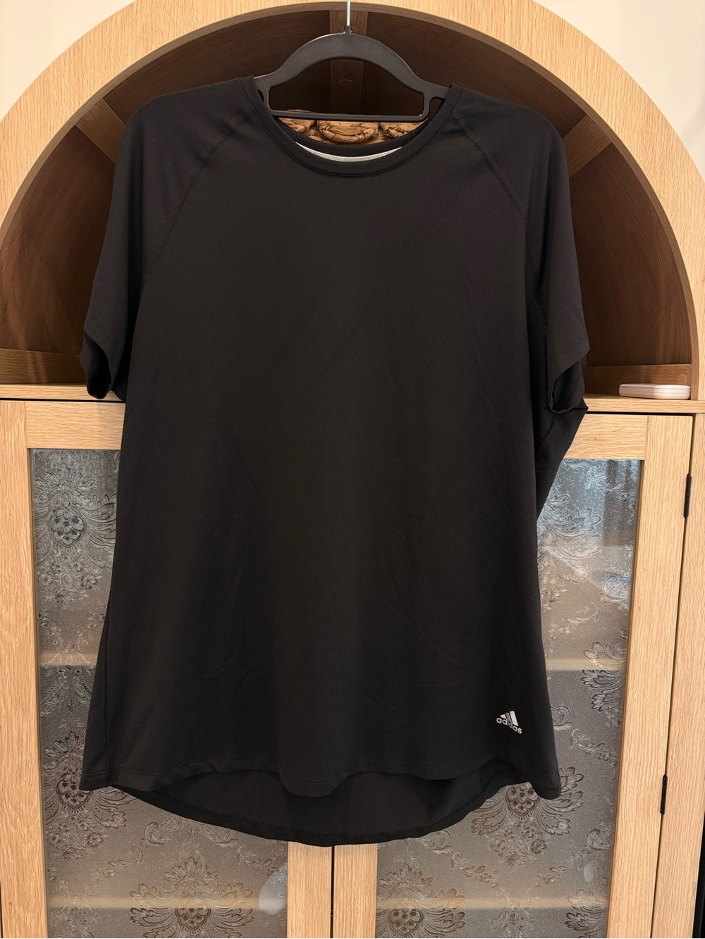 Never worn! adidas Black Women's Short Sleeve Athletic Tee